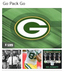 Go Pack Go board