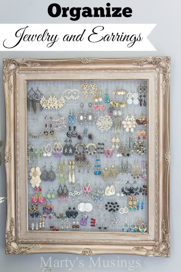 DIY-Framed-Jewelry-and-Earring-Organizer-Martys-Musings