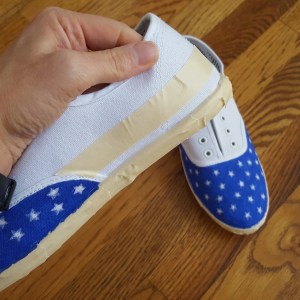 4a - tape white stripes