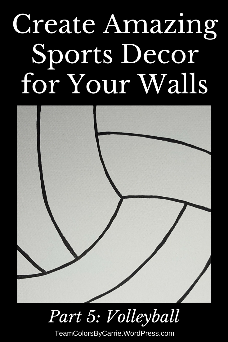 How to Create Amazing Sports Decor for Your Walls - Volleyball