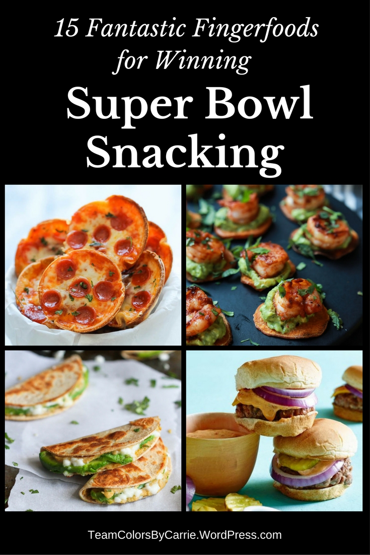 Finger foods are the perfect snacks for watching the big game