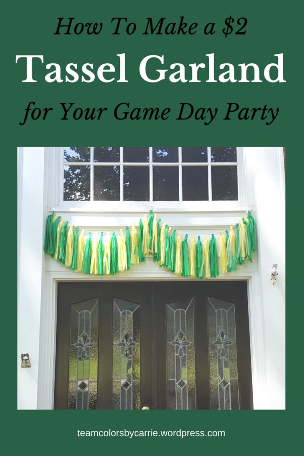 Blog_ How To Make a $2 Tassel Garland for Your Game Day Party (2)
