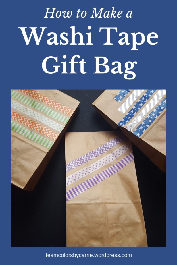 How to Make a Washi Tape Gift Bag (1)
