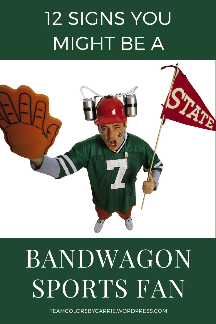 12 signs you might be a bandwagon sports fan