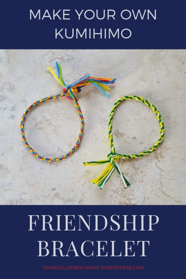 Learn the Kumihimo braiding technique to make these fun summer friendship bracelets