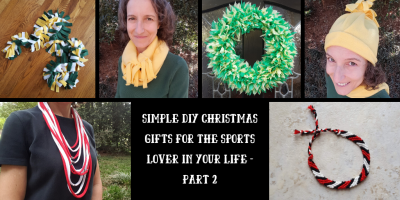 DIY gift ideas for the sports fan