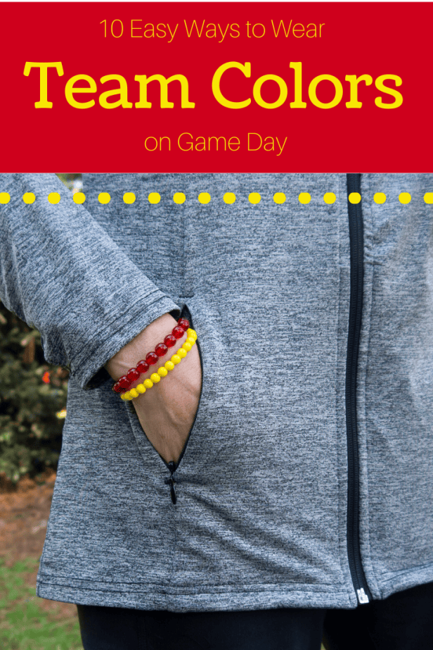 10 Easy Ways to Wear Your Team Colors on Game Day – Team Colors By Carrie