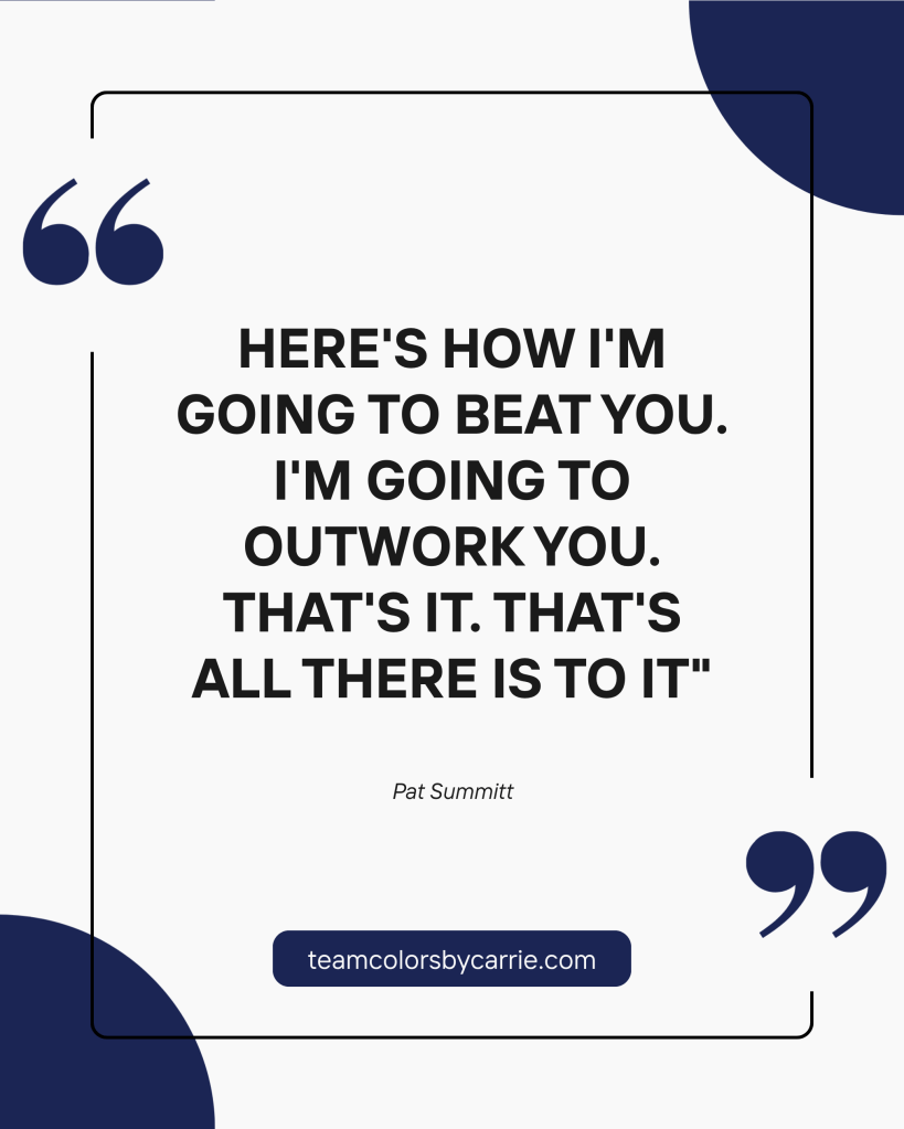 Pat Summit quote