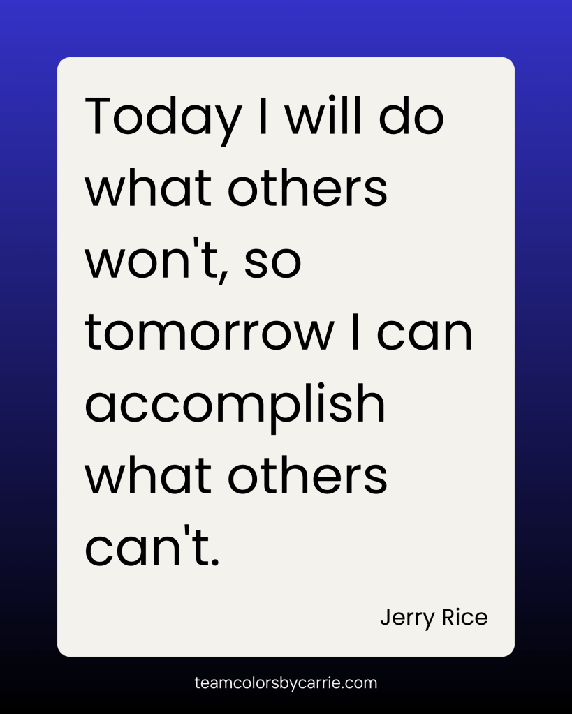 Jerry Rice quote
