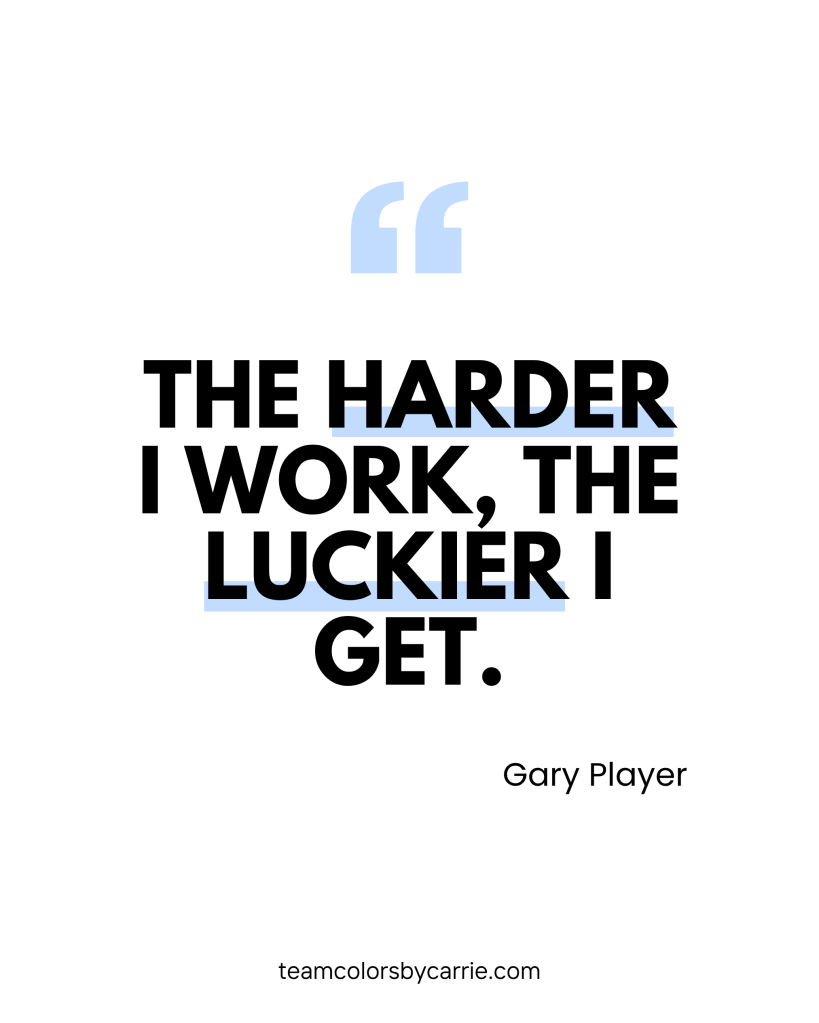 Gary Player quote