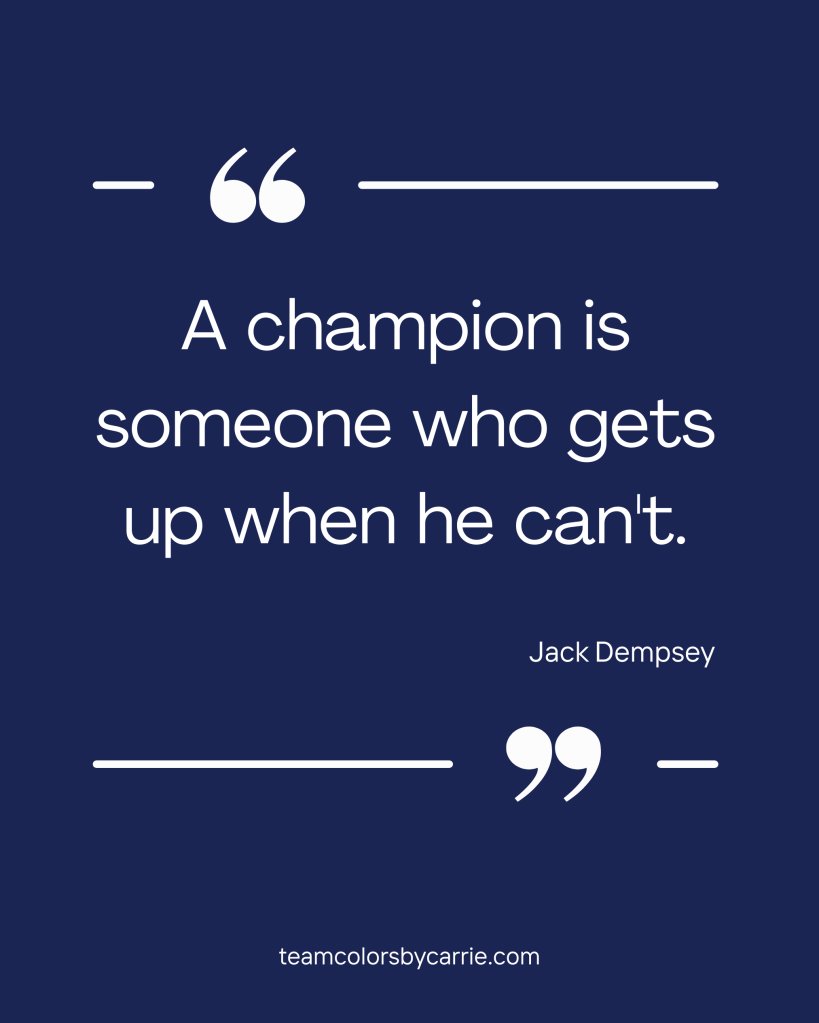 Jack Dempsey quote